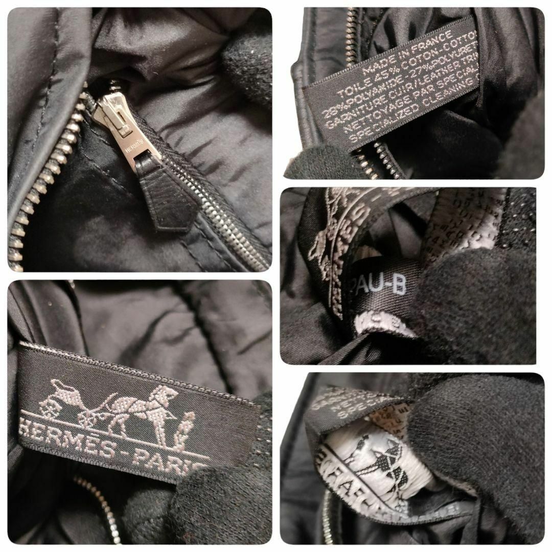 Hermes(エルメス)のエルメス アカプルコ バンドリエール ショルダーバッグ ナイロン 黒色 肩掛け レディースのバッグ(ショルダーバッグ)の商品写真