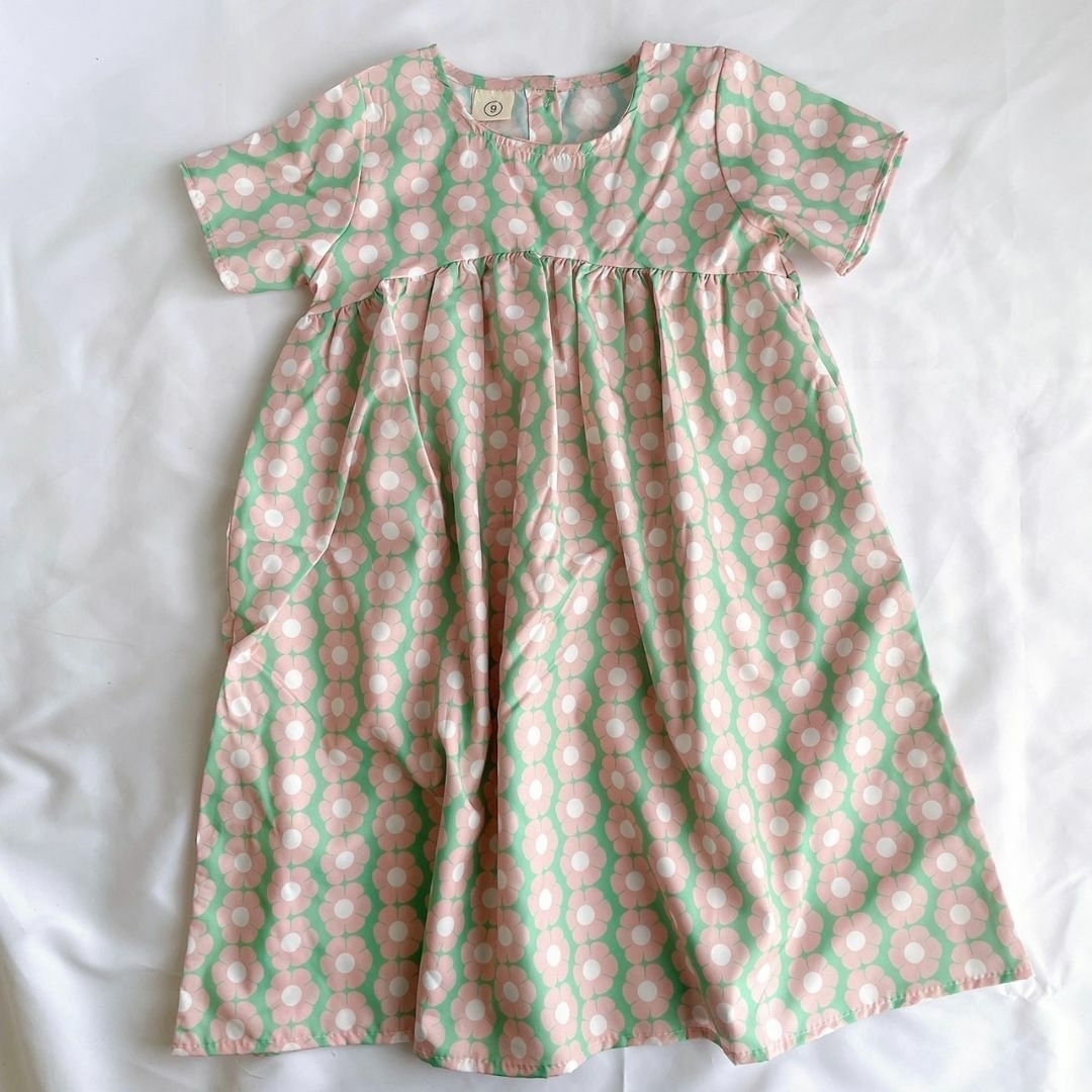 MARKEY'S(マーキーズ)のsummer　one-piece　女の子　ワンピース　新品 キッズ/ベビー/マタニティのキッズ服女の子用(90cm~)(ワンピース)の商品写真