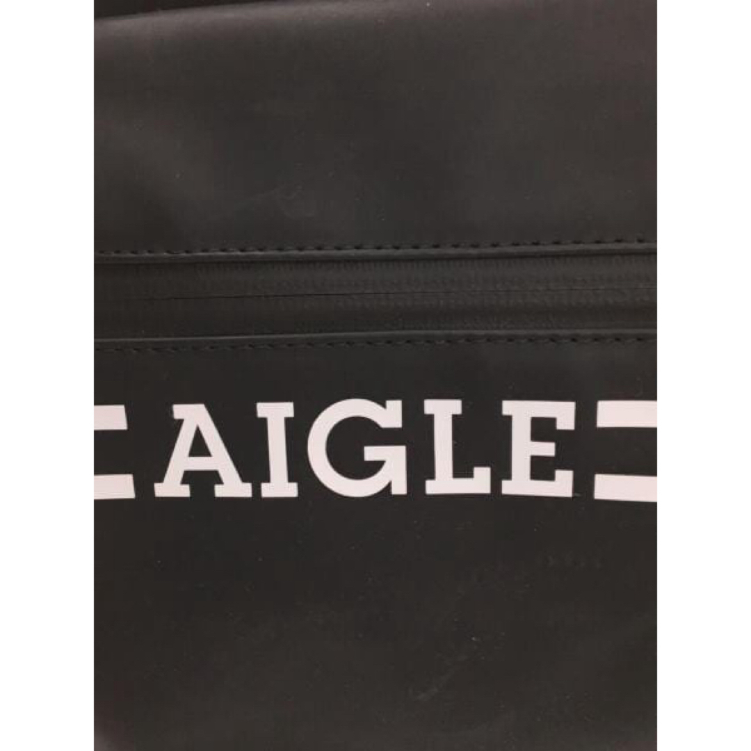 AIGLE(エーグル)のAIGLE リュック　黒　ブラック　新品未使用❣️ レディースのバッグ(リュック/バックパック)の商品写真