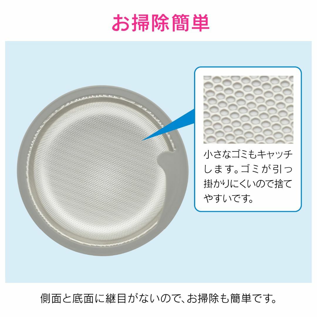 【色:グレー_パターン名:単品】GAONA(ガオナ) 日曜日のお父さん シンク用 インテリア/住まい/日用品のキッチン/食器(その他)の商品写真