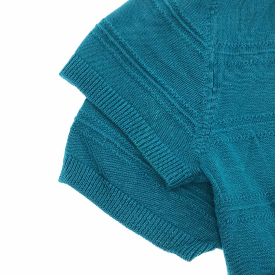 MISCH MASCH(ミッシュマッシュ)のMISCH MASCH ミッシュマッシュ トップス ニット セーター 半袖 レディースのトップス(ニット/セーター)の商品写真
