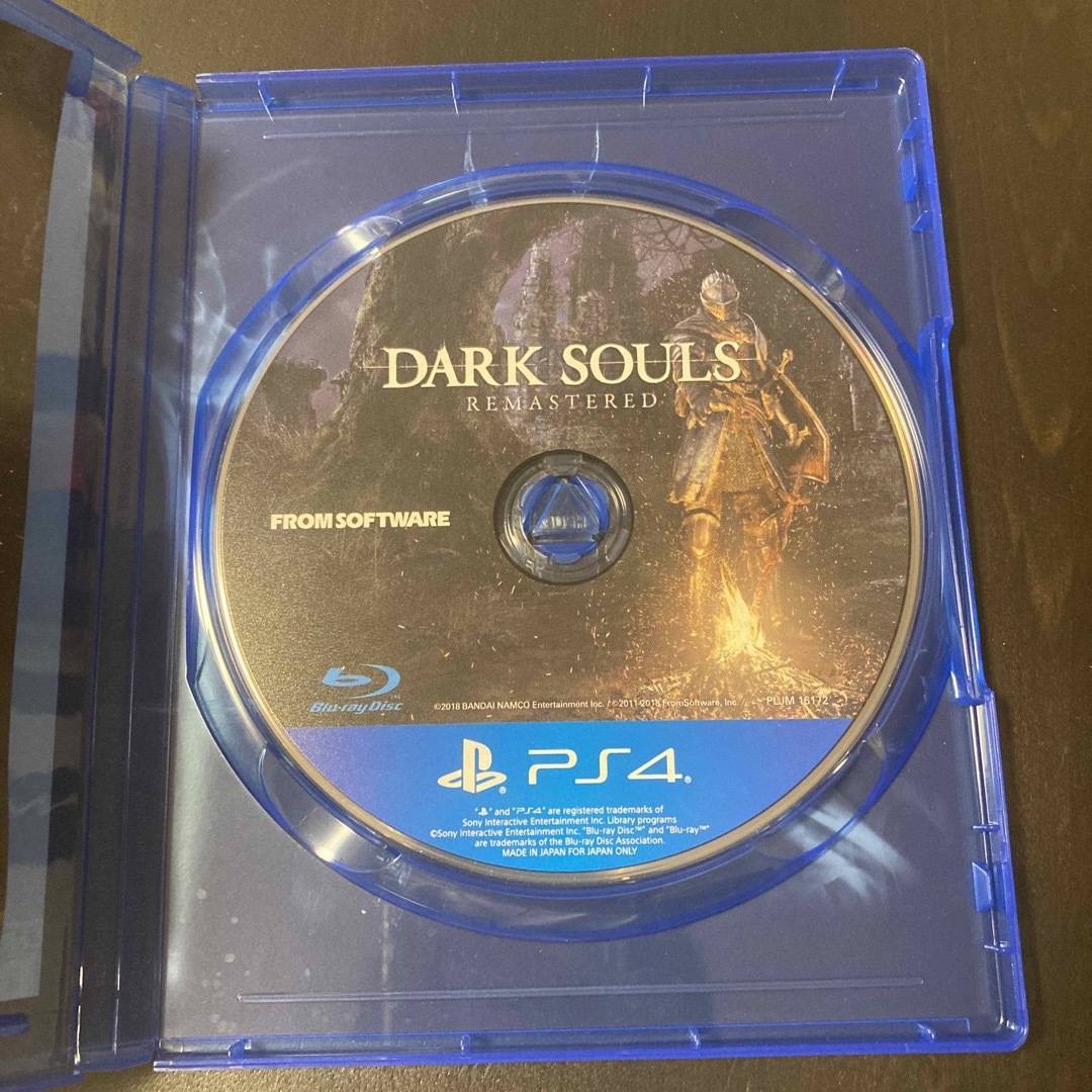 DARK SOULS REMASTERED（ダークソウル リマスタード）　PS4 エンタメ/ホビーのゲームソフト/ゲーム機本体(家庭用ゲームソフト)の商品写真