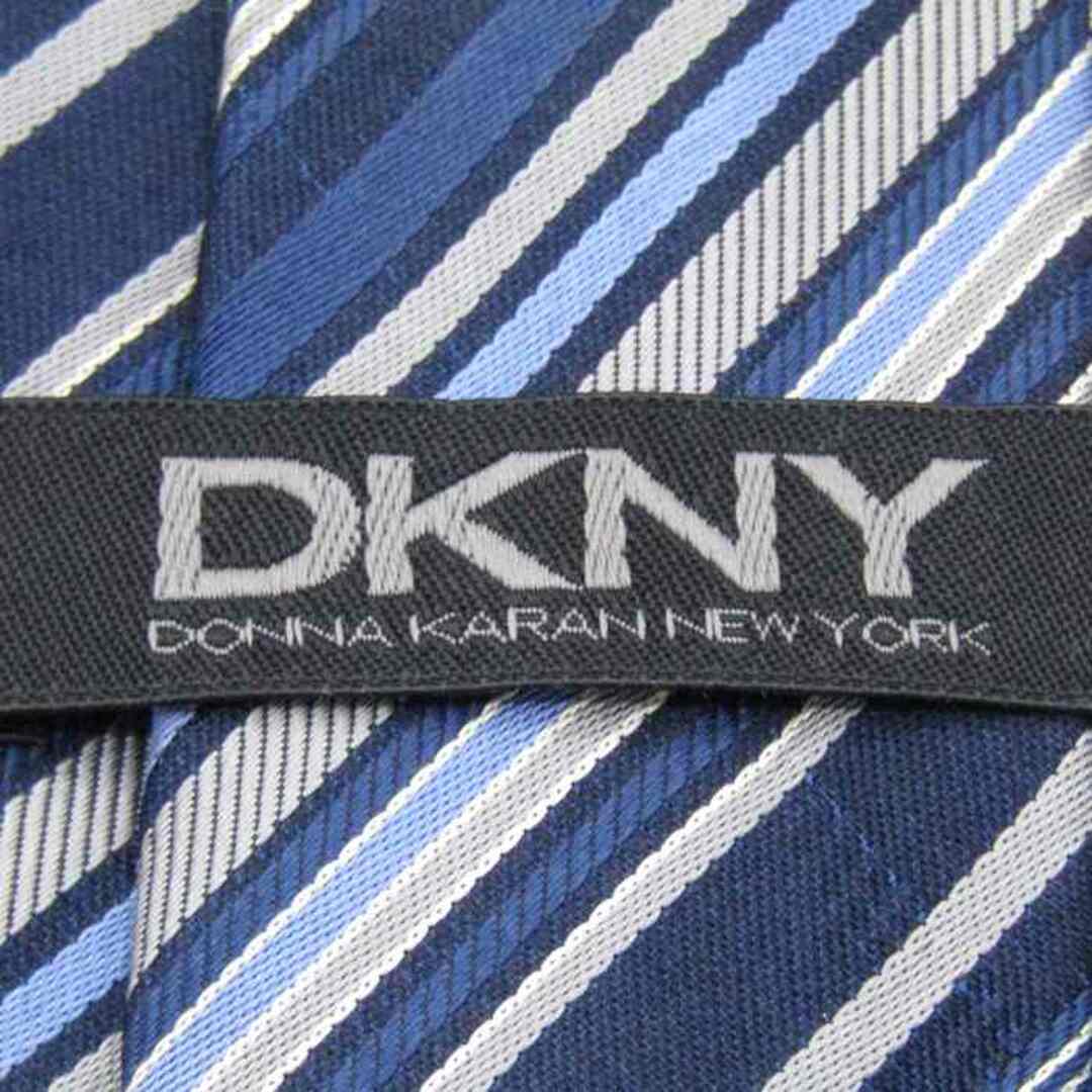 Donna Karan(ダナキャラン)のダナキャラン ブランド ネクタイ ストライプ柄 シルク 日本製 PO  メンズ ネイビー Donna Karan メンズのファッション小物(ネクタイ)の商品写真