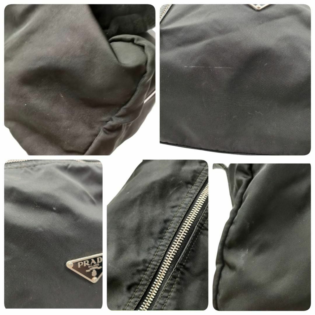 PRADA(プラダ)のプラダ ミニボストンバッグ トライアングルロゴ ナイロン ブラック シンプル レディースのバッグ(ボストンバッグ)の商品写真