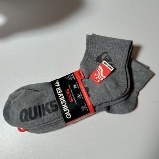 クイックシルバー(QUIKSILVER)のQUIKSILVER  メンズソックス　３足組(ソックス)