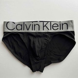 カルバンクライン(Calvin Klein)のカルバンクライン　メンズビキニ　S(XS) コットンストレッチ　ブラック　ビキニ(その他)