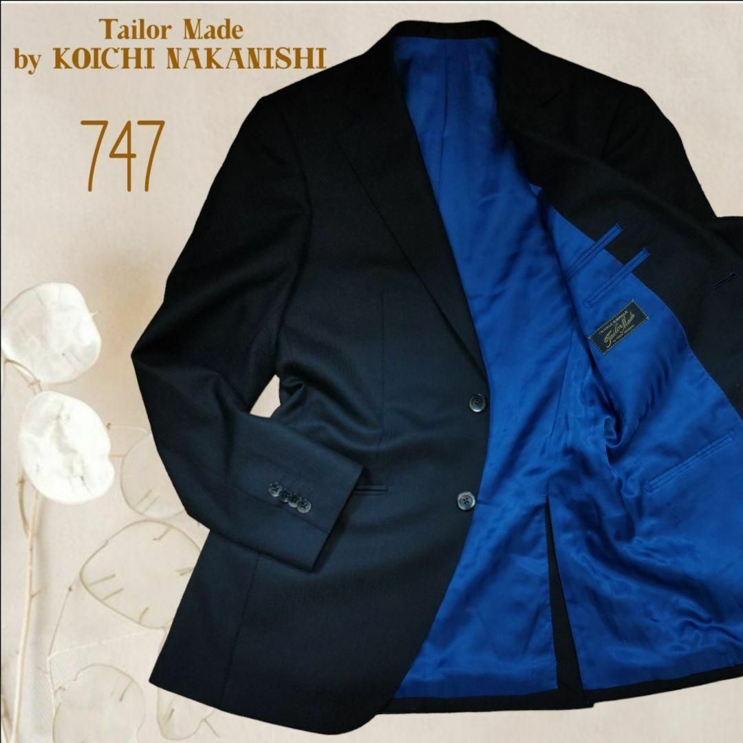 NAKANISHI(ナカニシ)のb2026【コウイチナカニシ】メンズ テーラードジャケット 中西浩一監修 黒 メンズのジャケット/アウター(テーラードジャケット)の商品写真