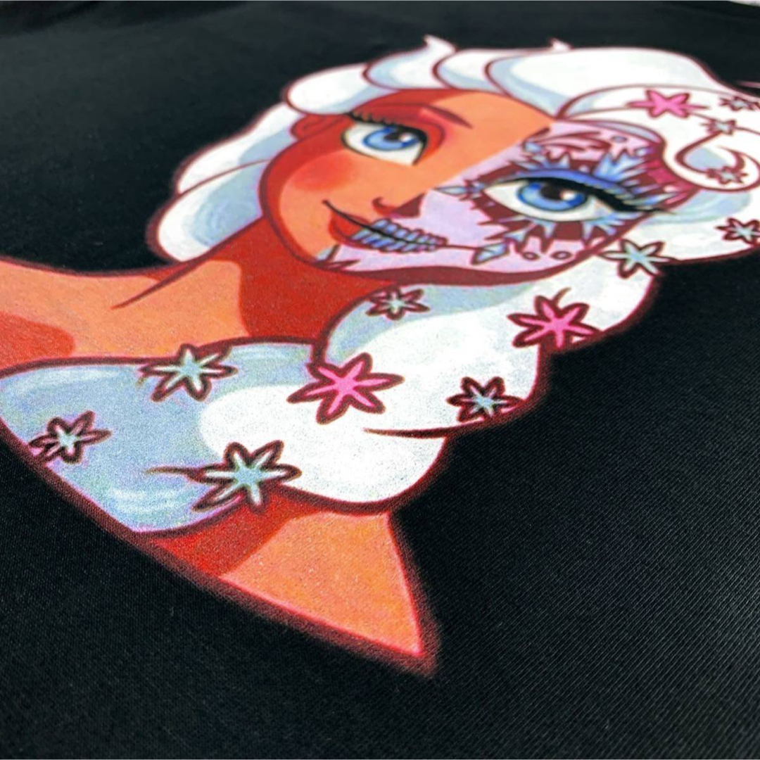 新品 アナと雪の女王 エルサ メキシカン シュガー スカル メイク Tシャツ メンズのトップス(Tシャツ/カットソー(半袖/袖なし))の商品写真