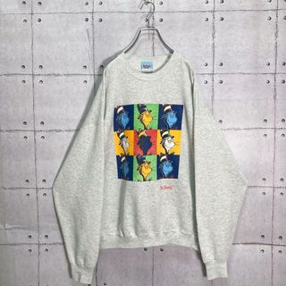 ヴィンテージ(VINTAGE)の【激レア】90s Dr.スース キャットインザハット 猫 スウェット XL(スウェット)