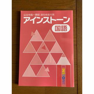 アインストーン国語　公立中高一貫校適性検査対策問題集　解答付き(語学/参考書)