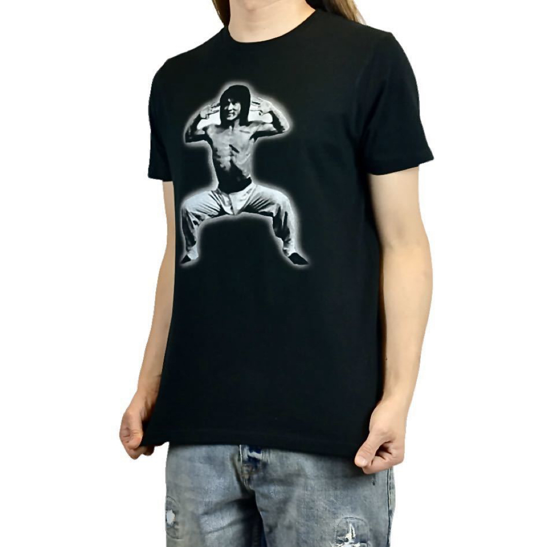新品 ジャッキーチェン ドランクモンキー酔拳 プロジェクトA 香港映画 Tシャツ メンズのトップス(Tシャツ/カットソー(半袖/袖なし))の商品写真