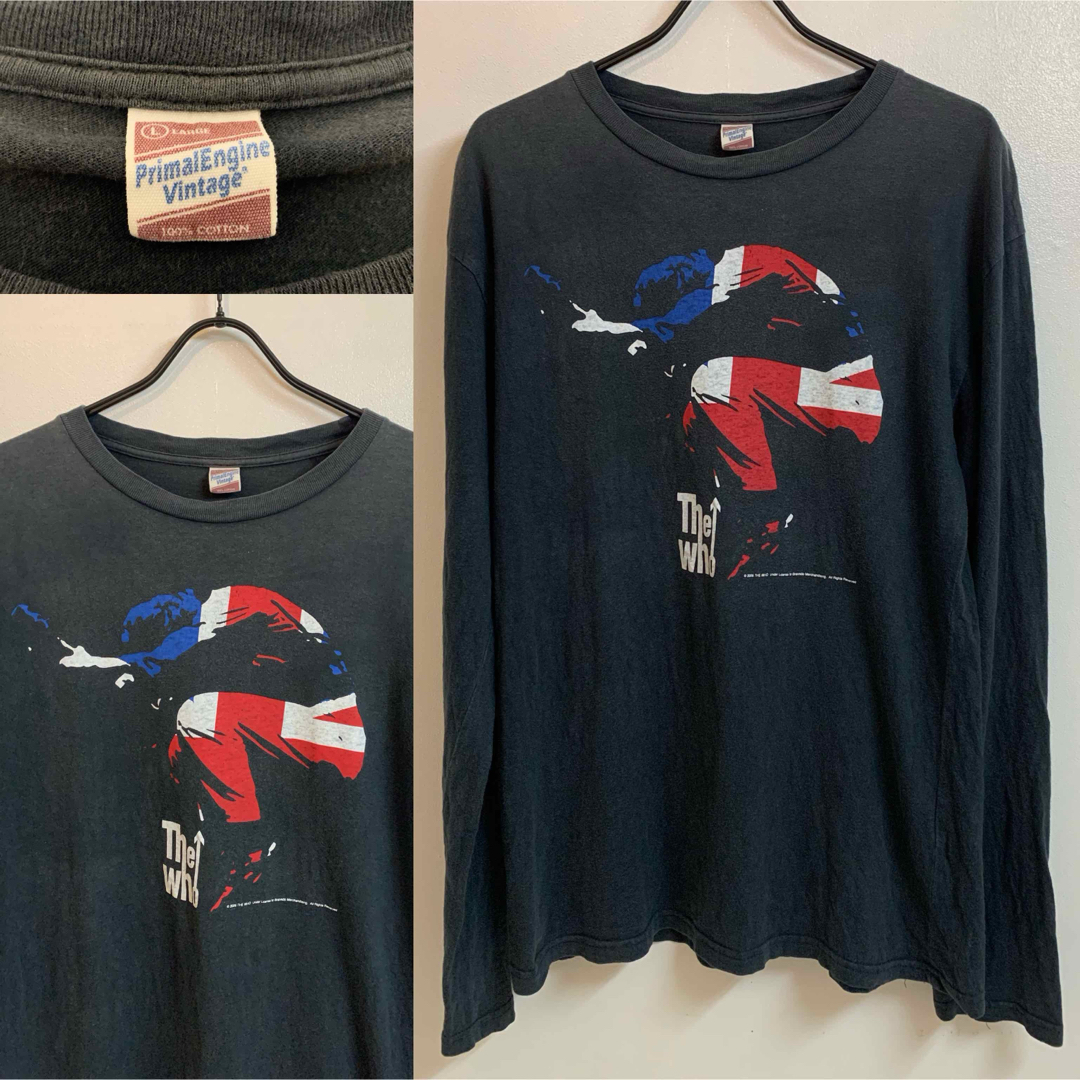 VINTAGE(ヴィンテージ)のThe Who ザ・フー 2006s 長袖プリントカットソー バンド ロンT L メンズのトップス(Tシャツ/カットソー(七分/長袖))の商品写真