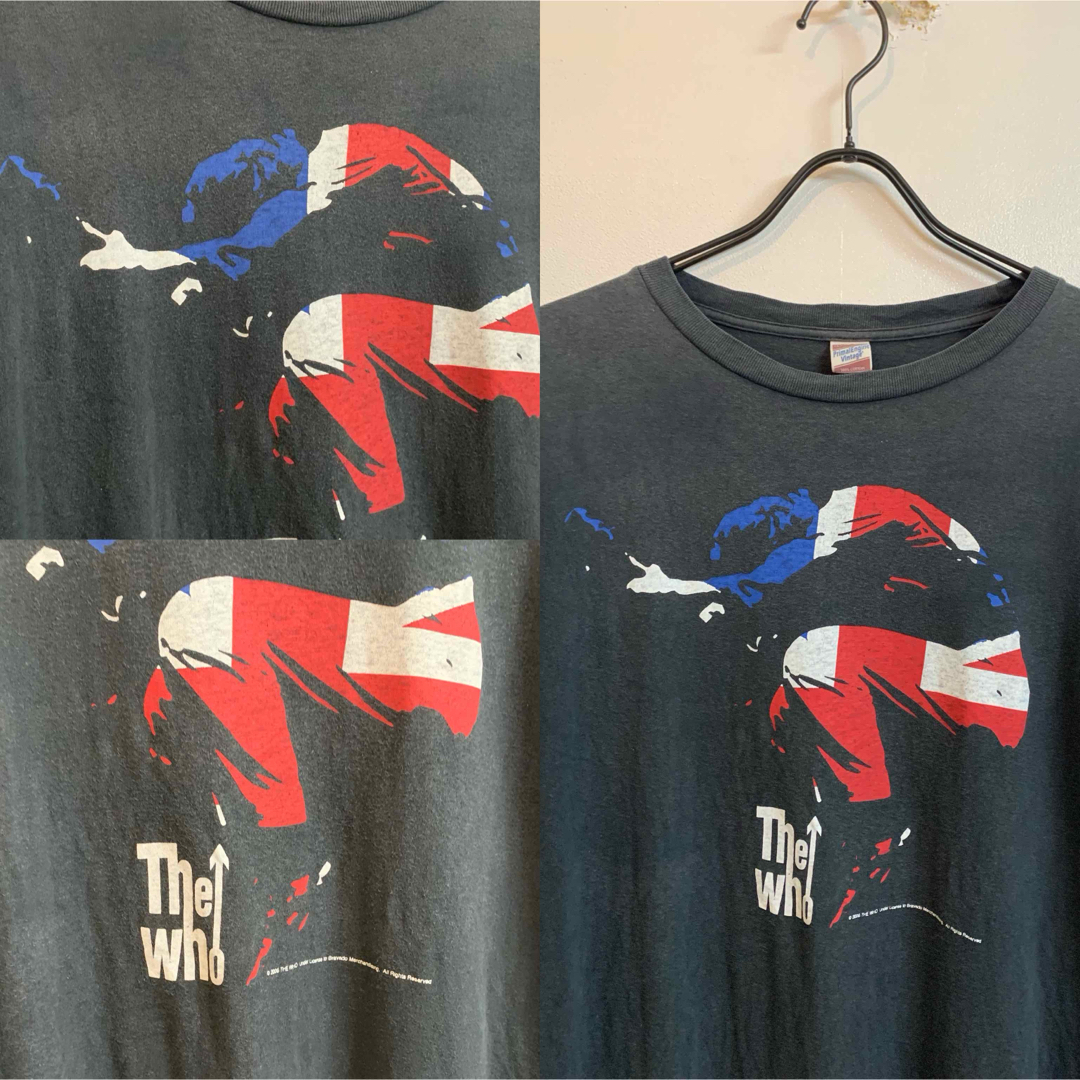 VINTAGE(ヴィンテージ)のThe Who ザ・フー 2006s 長袖プリントカットソー バンド ロンT L メンズのトップス(Tシャツ/カットソー(七分/長袖))の商品写真