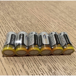 CR123A リチウム電池　未使用8個(日用品/生活雑貨)