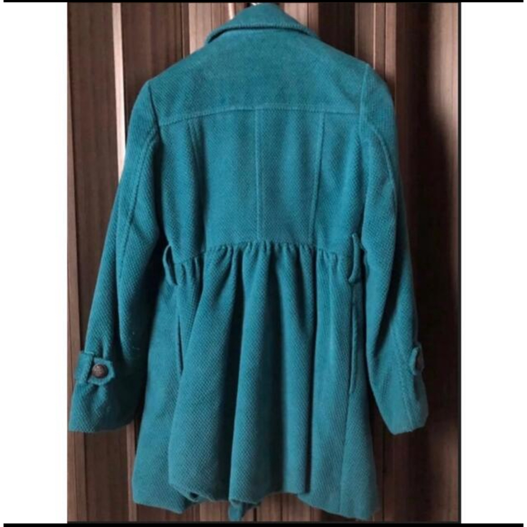 CECIL McBEE(セシルマクビー)のセシルマクビー コート グリーン レディースのジャケット/アウター(ロングコート)の商品写真