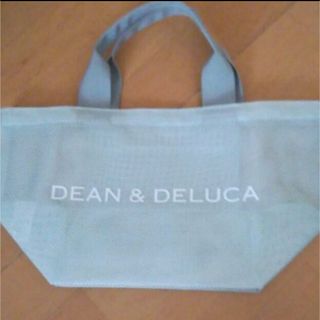 ディーンアンドデルーカ(DEAN & DELUCA)のDEAN & DELUCA のメッシュトートバッグ　 Sサイズ ミントブルー(トートバッグ)