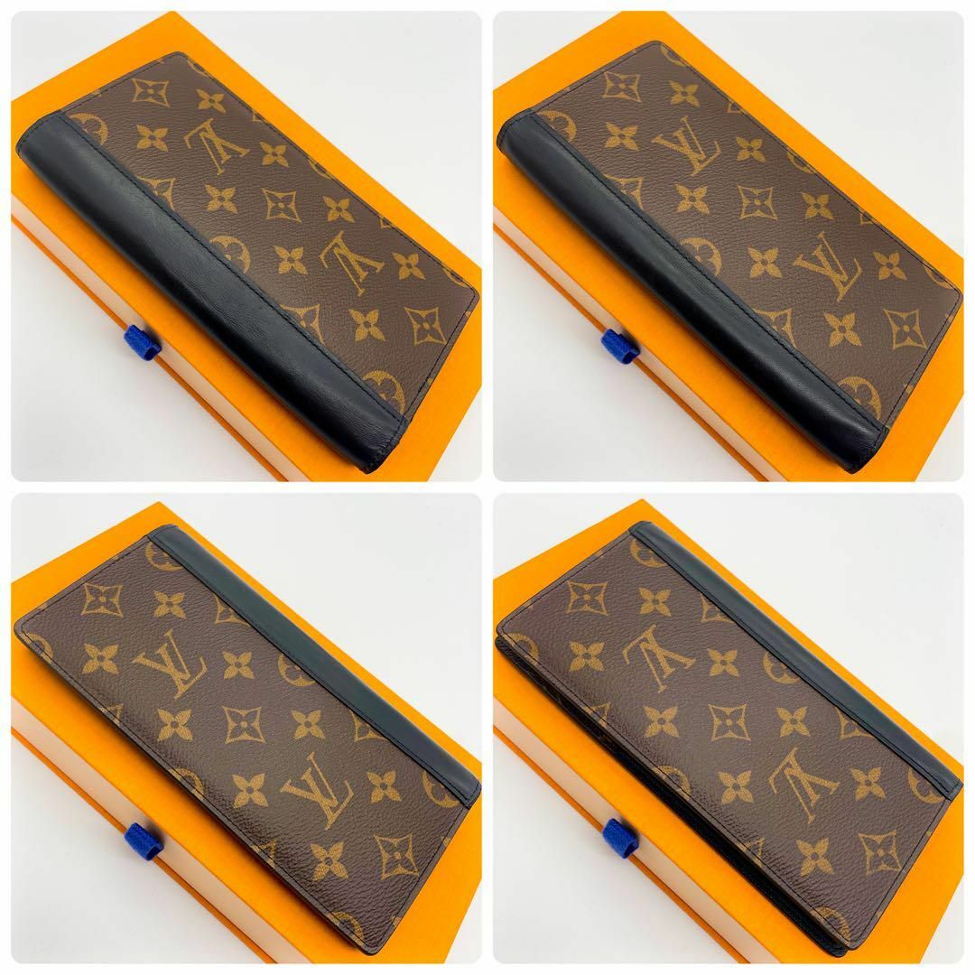 LOUIS VUITTON(ルイヴィトン)の✨ほぼ未使用✨　ルイヴィトン　モノグラム　ポルトフォイユ　ブラザ　マカサー メンズのファッション小物(長財布)の商品写真