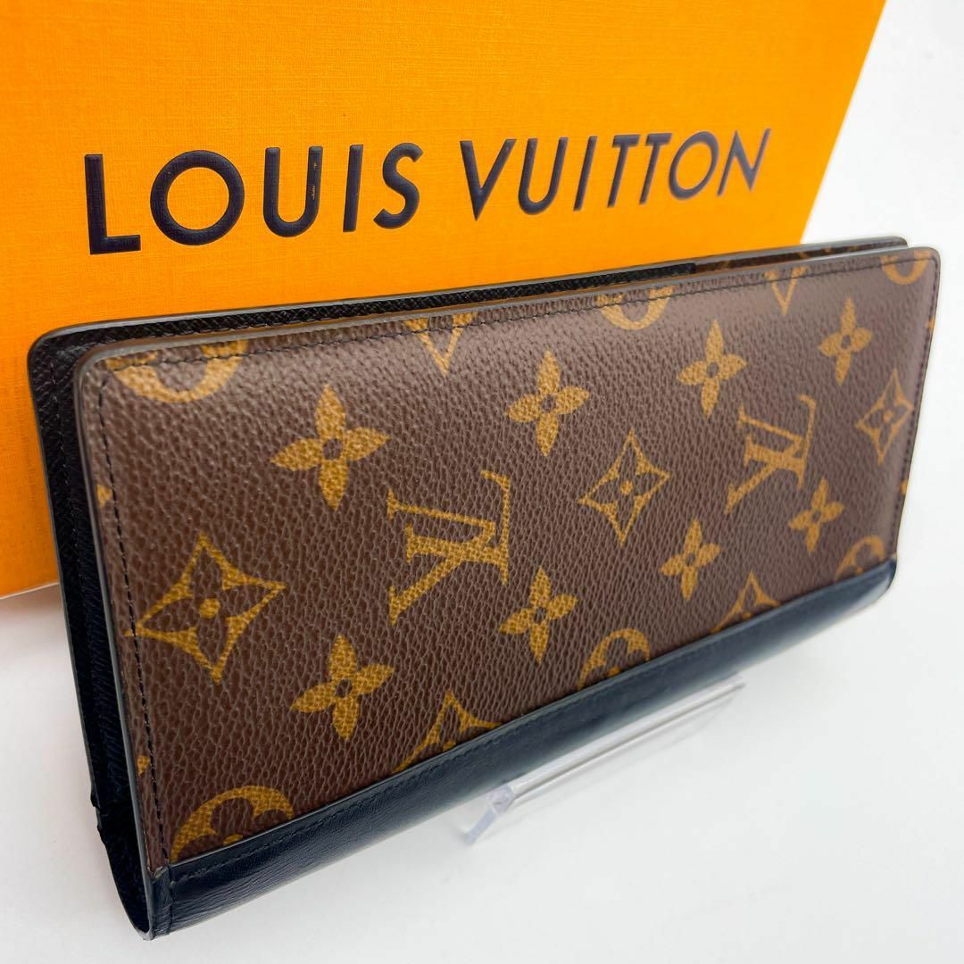 LOUIS VUITTON(ルイヴィトン)の✨ほぼ未使用✨　ルイヴィトン　モノグラム　ポルトフォイユ　ブラザ　マカサー メンズのファッション小物(長財布)の商品写真