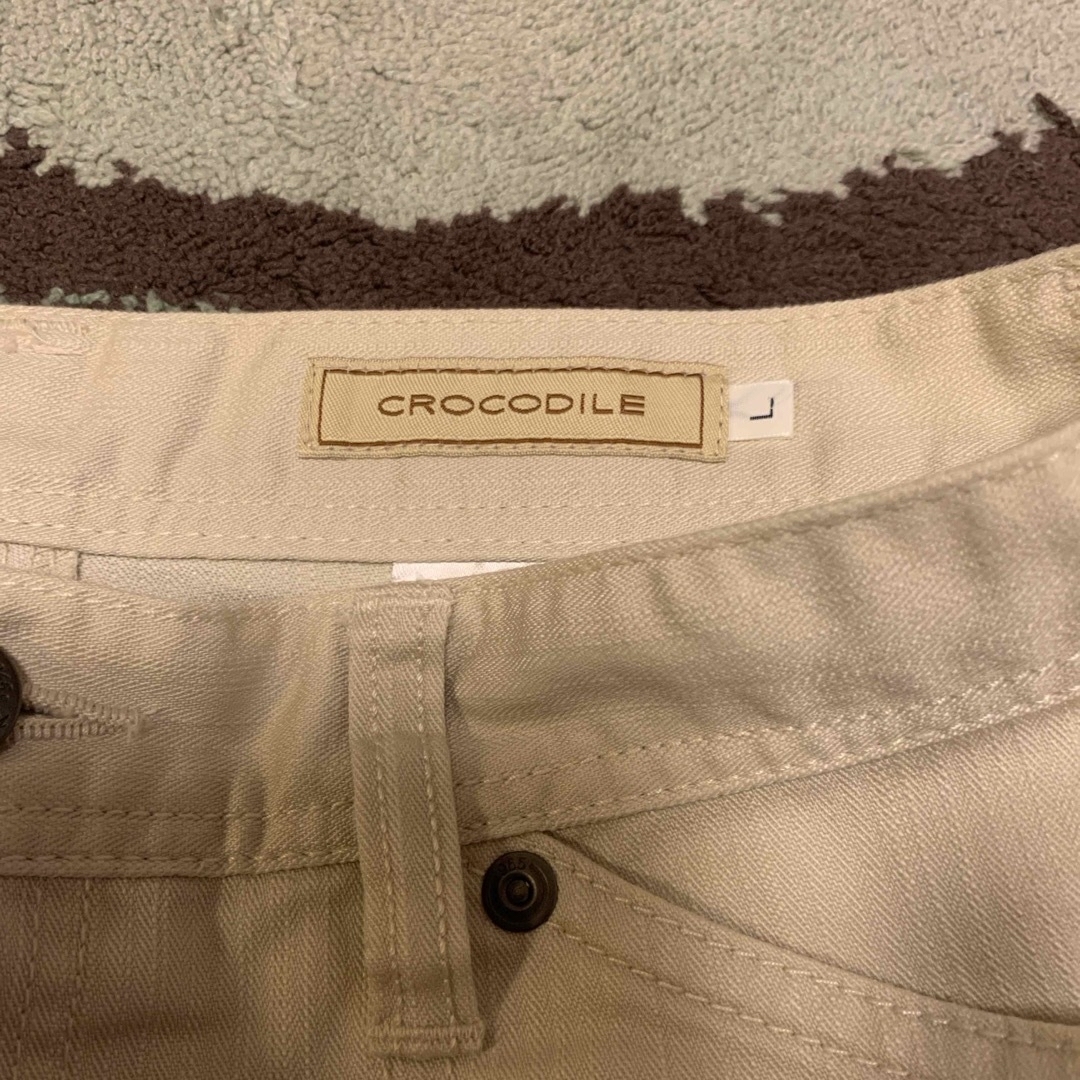 Crocodile(クロコダイル)のクロコダイル　ベージュパンツ レディースのパンツ(カジュアルパンツ)の商品写真