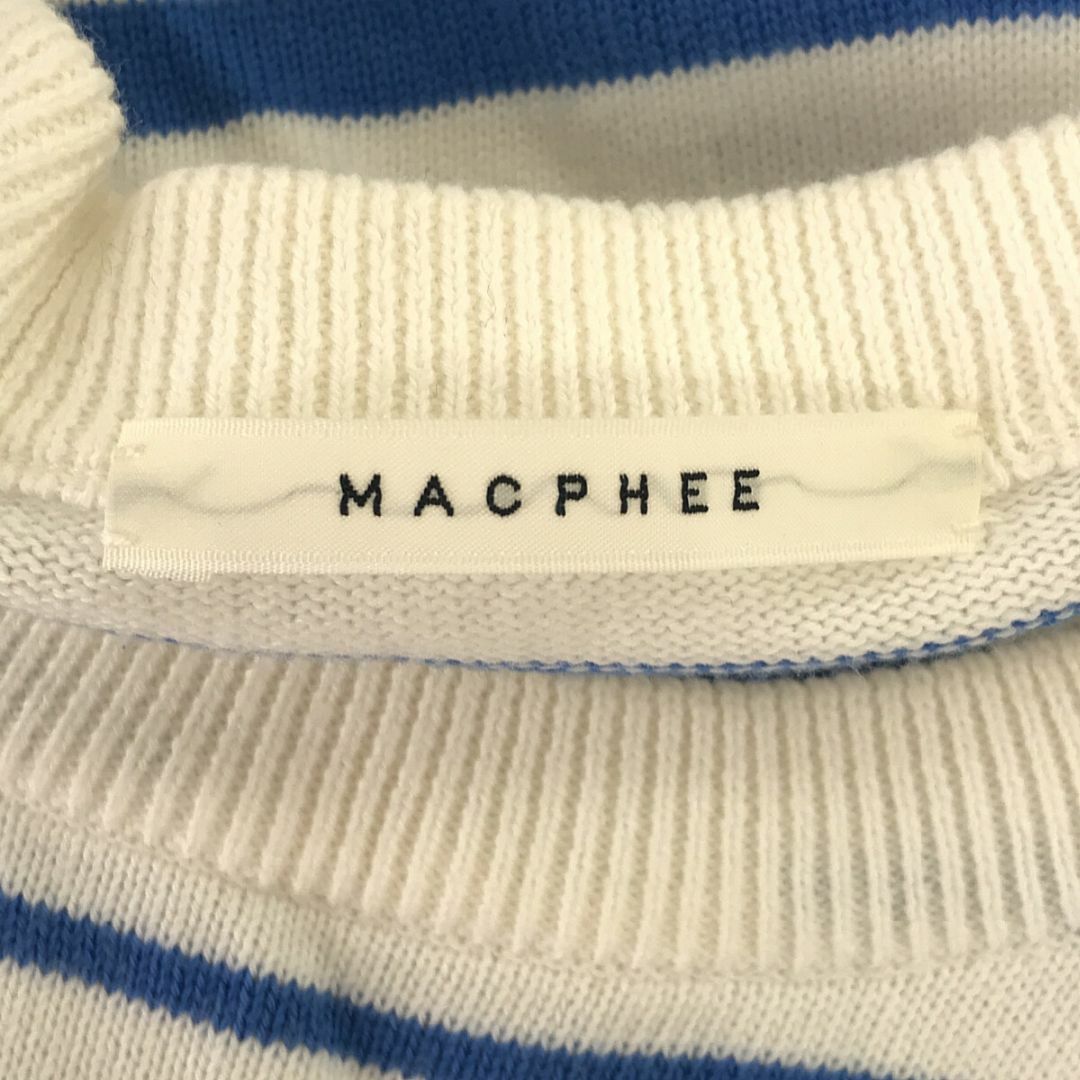 MACPHEE(マカフィー)のMACPHEE マカフィー トップス Tシャツ カットソー 長袖 ラウンドネック レディースのトップス(Tシャツ(長袖/七分))の商品写真