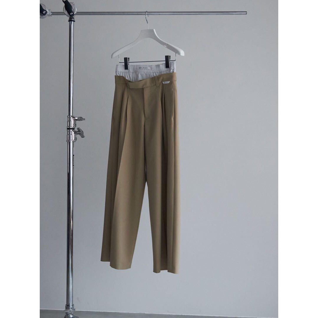 JOSE MOON DOUBLE WAIST SLACKS レディースのパンツ(カジュアルパンツ)の商品写真