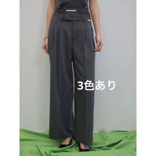 JOSE MOON DOUBLE WAIST SLACKS(カジュアルパンツ)