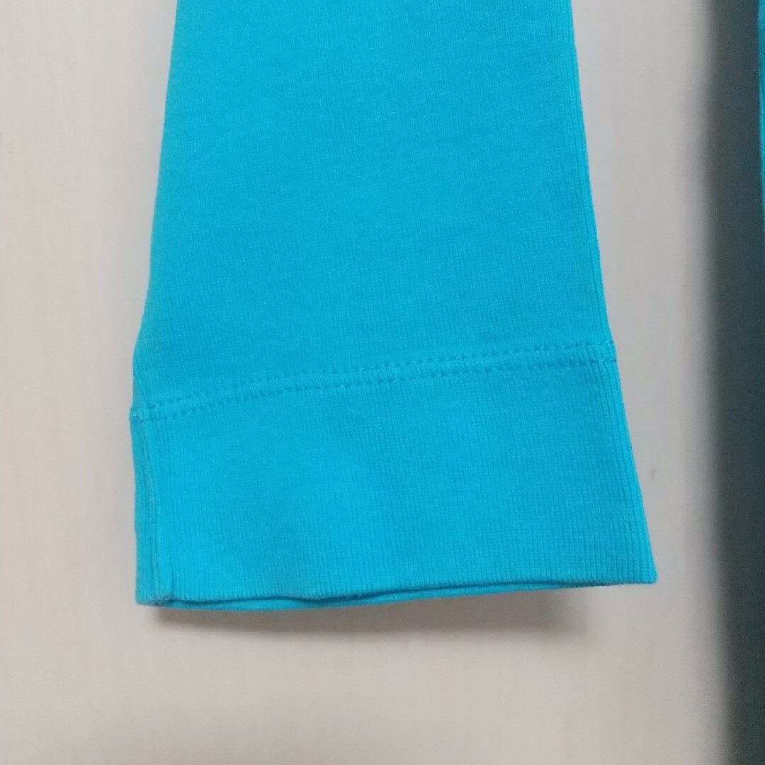 UNIQLO(ユニクロ)のユニクロ エクストラファインコットン 7分袖 Tシャツ サイズM レディースのトップス(Tシャツ(長袖/七分))の商品写真