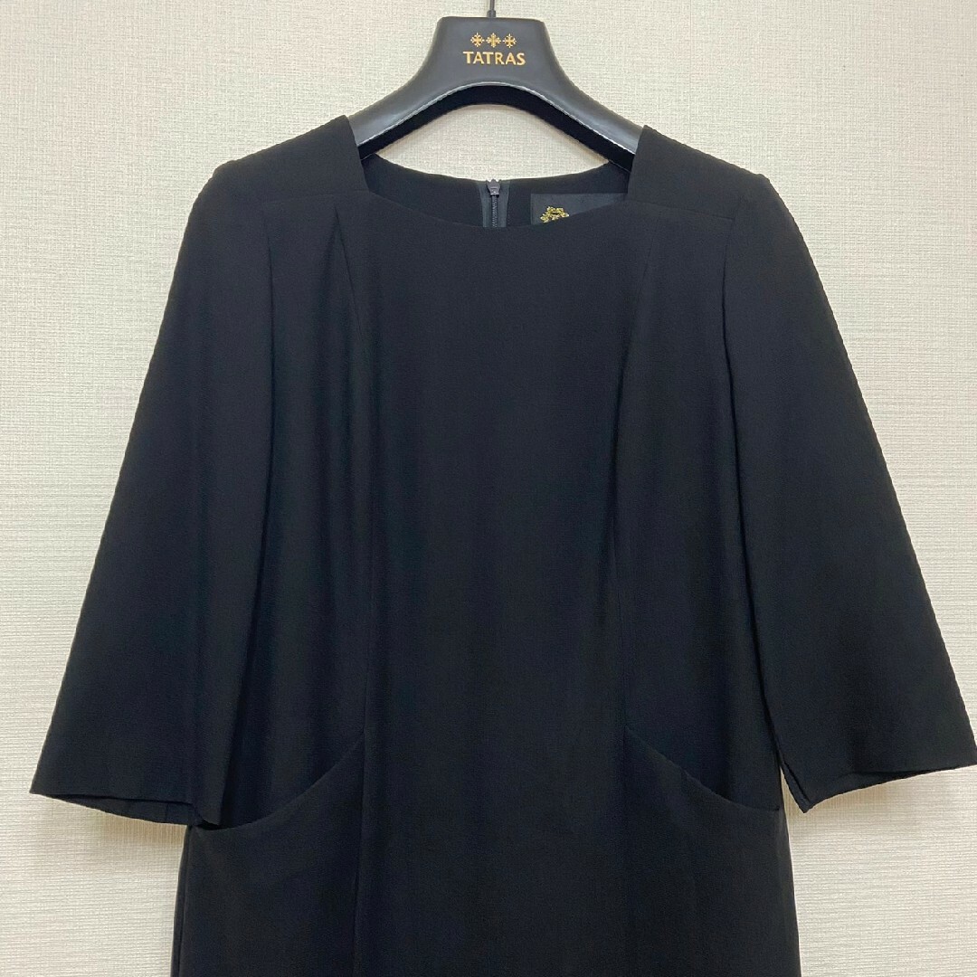 TOKYO SOIR(トウキョウソワール)の未使用　東京ソワール　ブラックフォーマル　ワンピース　7号　冠婚葬祭 レディースのフォーマル/ドレス(礼服/喪服)の商品写真