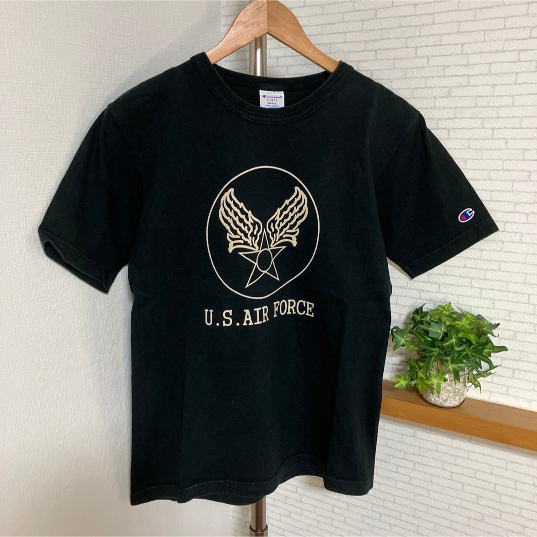 Champion(チャンピオン)のチャンピオン　Tシャツ　T1011 ミリタリー　USAF USA製　ヘビーオンス メンズのトップス(Tシャツ/カットソー(半袖/袖なし))の商品写真