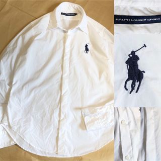 ラルフローレン(Ralph Lauren)のRalph Lauren SPORT シャツ 10 ラルフローレン 白(シャツ/ブラウス(長袖/七分))