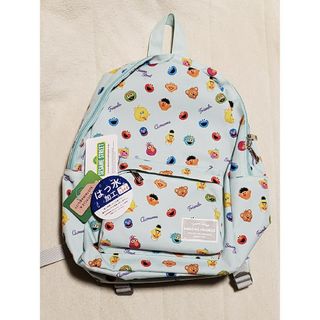 新品 セサミストリート デイパック バックパック エルモ 撥水 子供 リュック