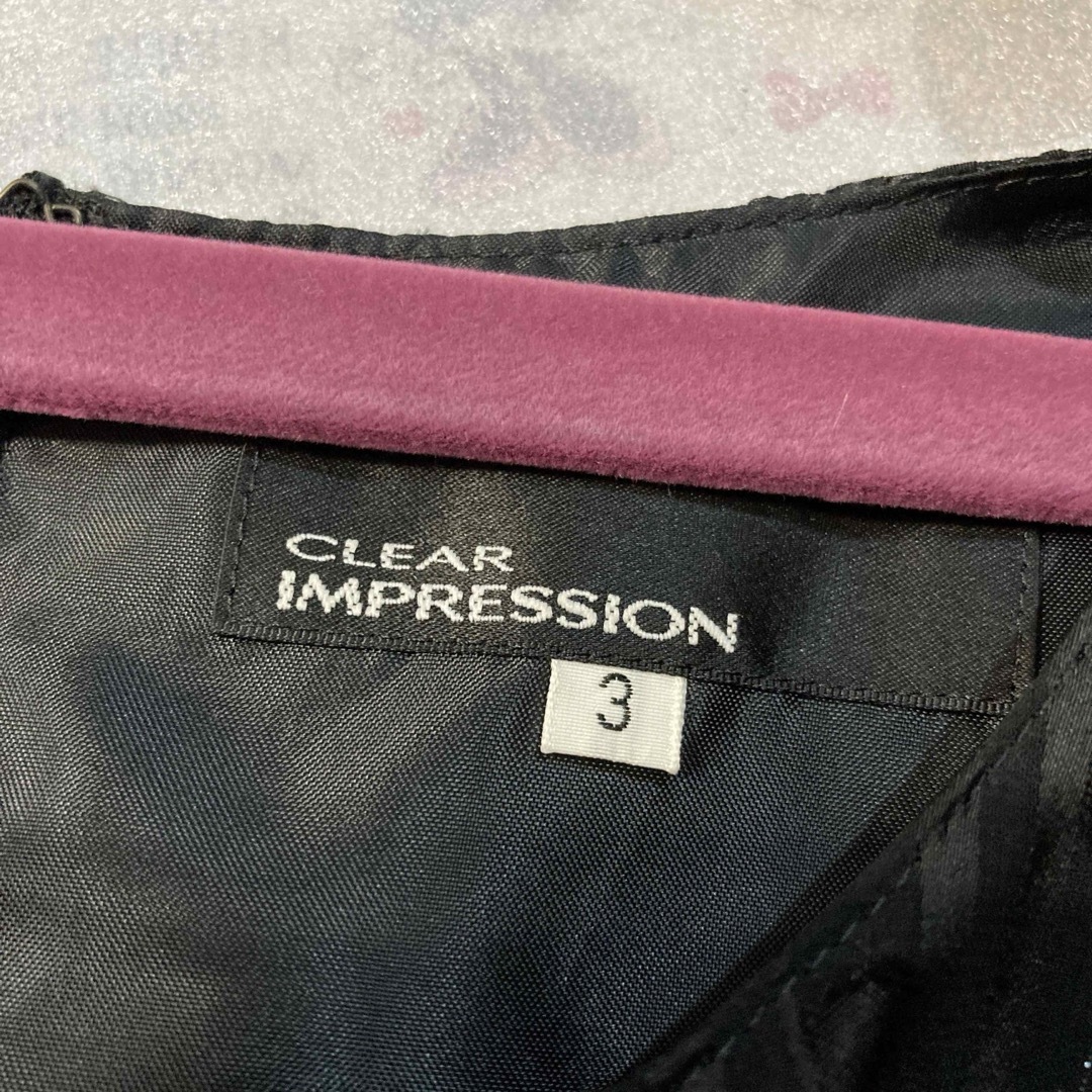 CLEAR IMPRESSION(クリアインプレッション)のノースリーブワンピース レディースのワンピース(ロングワンピース/マキシワンピース)の商品写真
