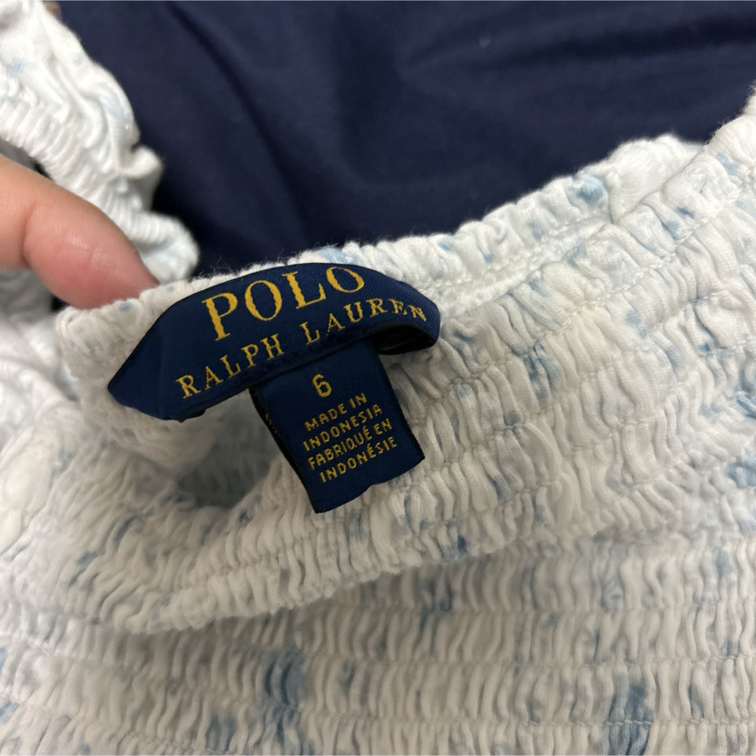 POLO RALPH LAUREN(ポロラルフローレン)のラルフローレン ロングワンピース フローラル ティアード 国内百貨店購入品 キッズ/ベビー/マタニティのキッズ服女の子用(90cm~)(ワンピース)の商品写真