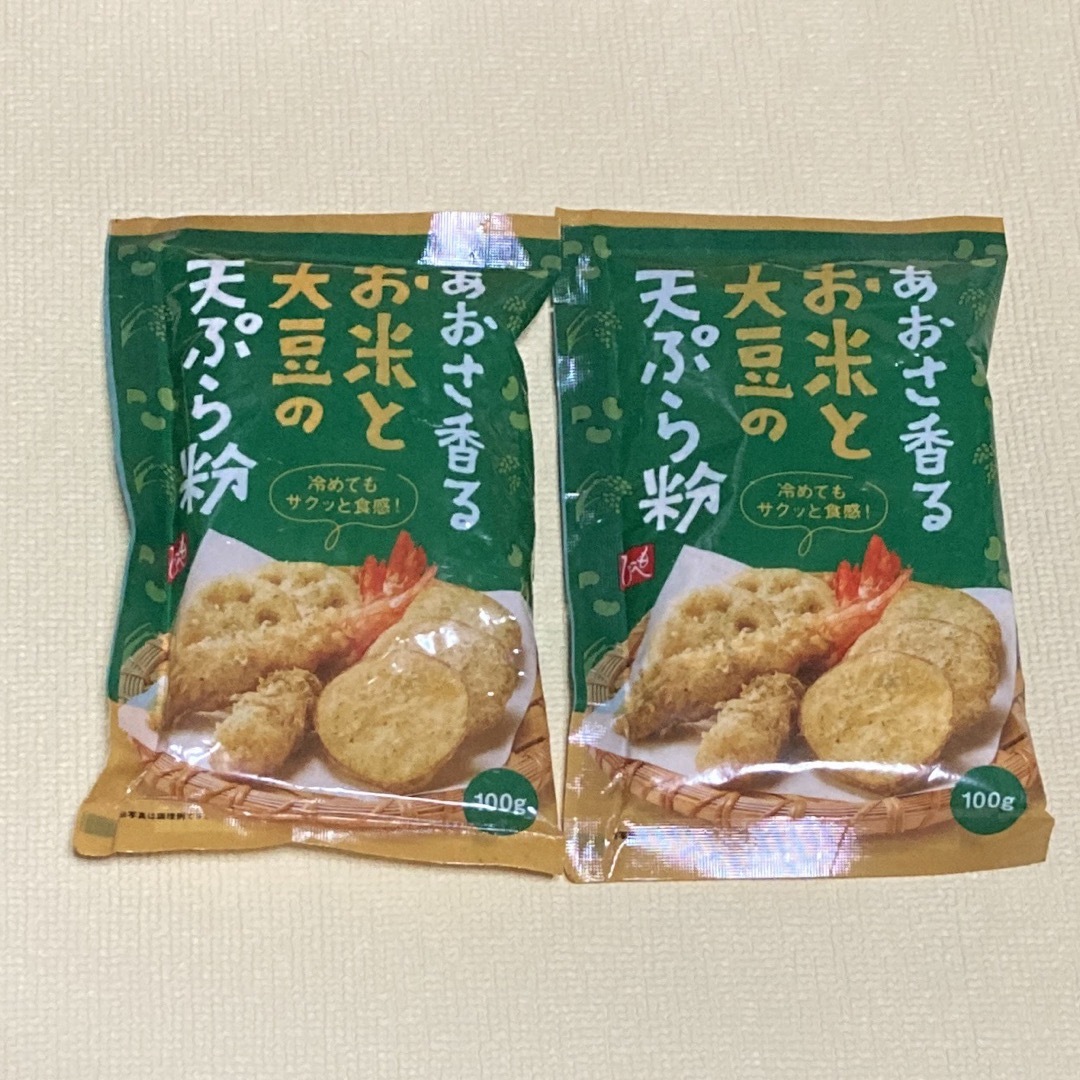 KALDI(カルディ)のカルディ もへじ あおさ香る お米と大豆の 天ぷら粉 2個 食品/飲料/酒の食品(調味料)の商品写真