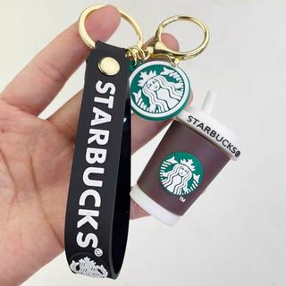 スターバックス(Starbucks)の［S10］海外限定　Starbucks スタバ　キーホルダー　新品未使用(キーホルダー)