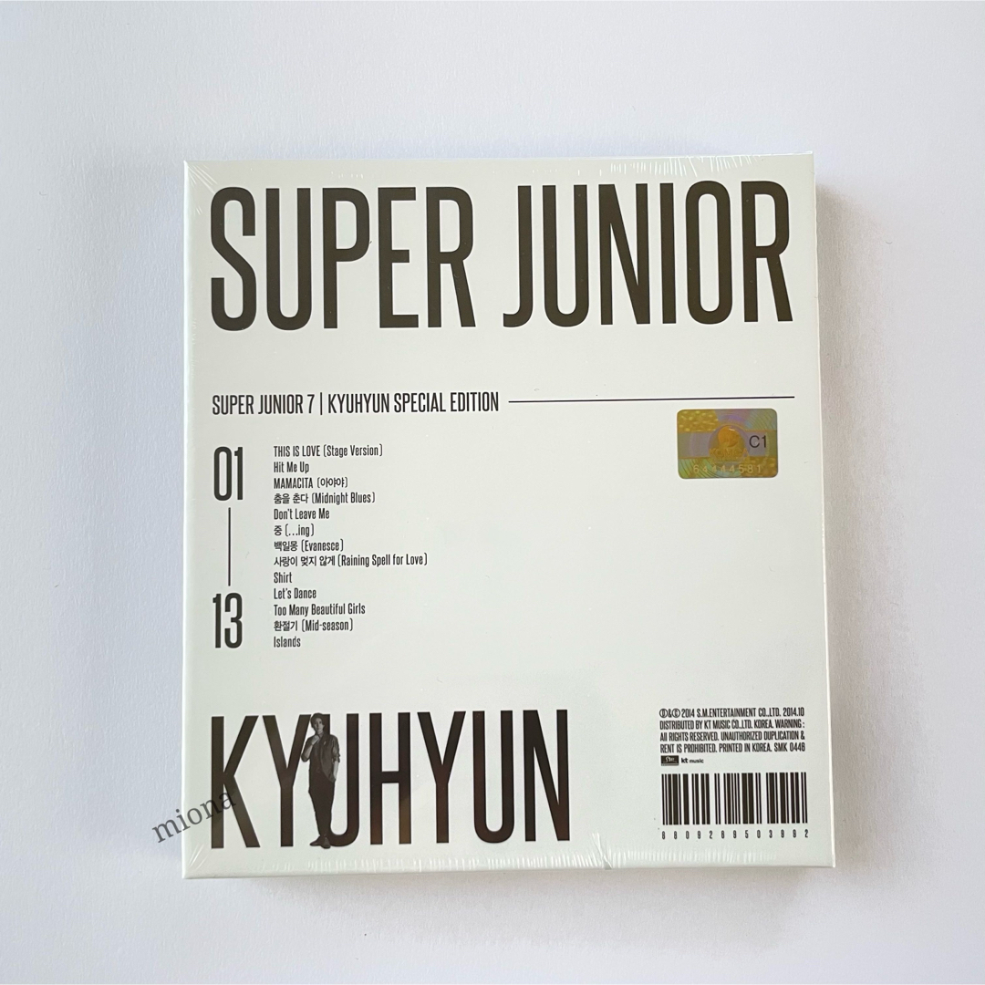 THIS IS LOVE  キュヒョンver  CD エンタメ/ホビーのCD(K-POP/アジア)の商品写真