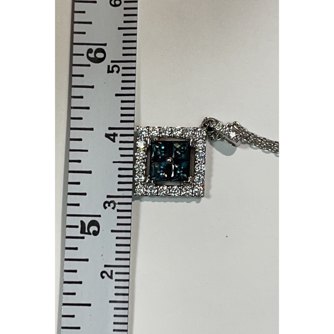 MIKIMOTO(ミキモト)のミキモト K18WG アレキサンドライト ダイヤモンド ネックレス 新品未使用 レディースのアクセサリー(ネックレス)の商品写真