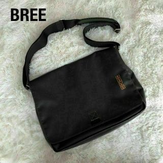 ブリー(BREE)のBREEブリー　ショルダーバッグ　ブラウン茶色(ショルダーバッグ)