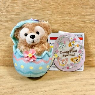 ディズニー(Disney)の【新品未使用】カムファインドスプリング　ぬいぐるみチャーム　ダッフィー(ぬいぐるみ)