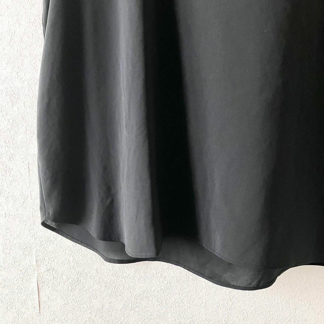 Noble(ノーブル)のNobleノーブル　ボウタイブラウス　ノースリーブ　ブラック　黒 レディースのトップス(シャツ/ブラウス(半袖/袖なし))の商品写真