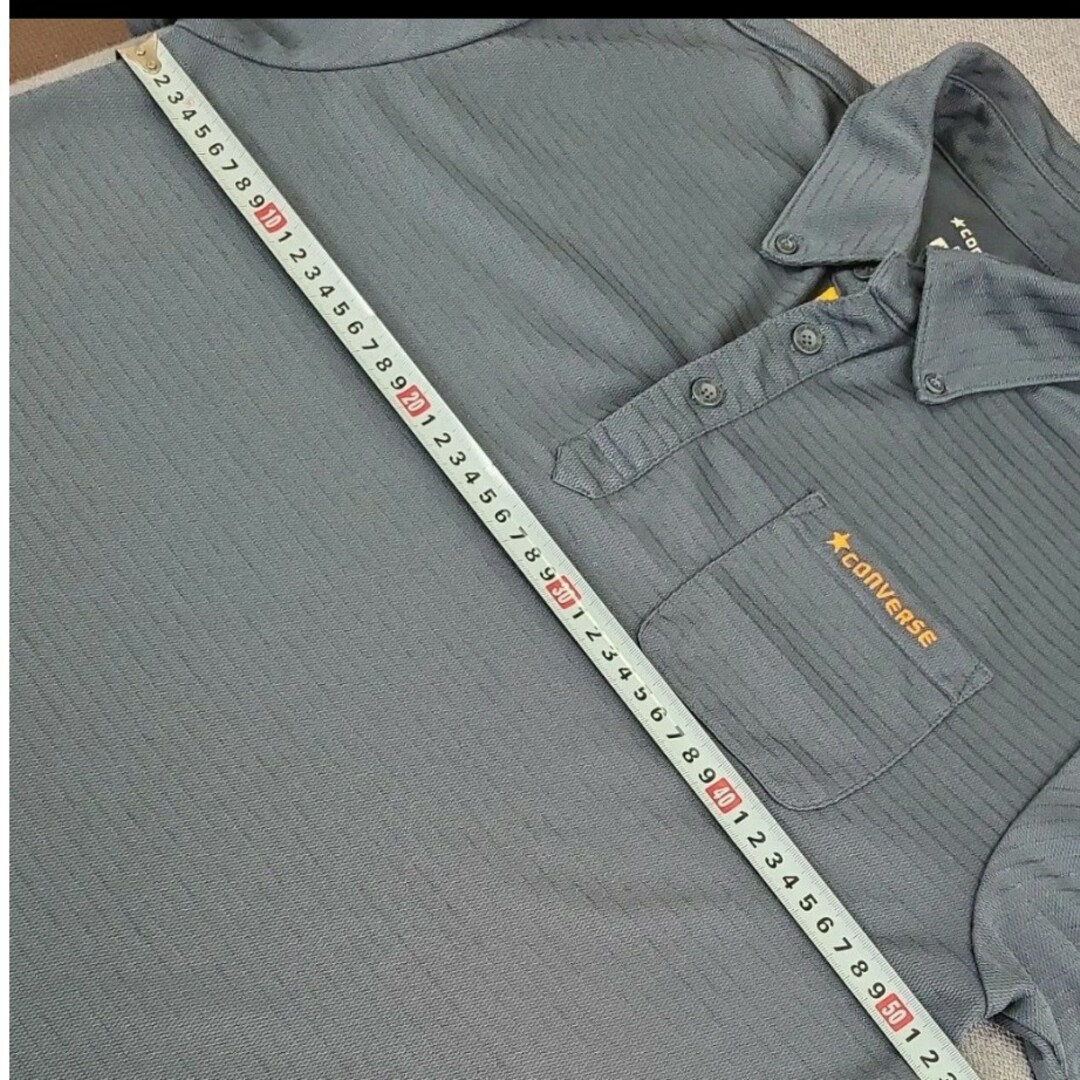 CONVERSE(コンバース)のCONVERSE ボタンダウン半袖ポロシャツ メンズのトップス(ポロシャツ)の商品写真