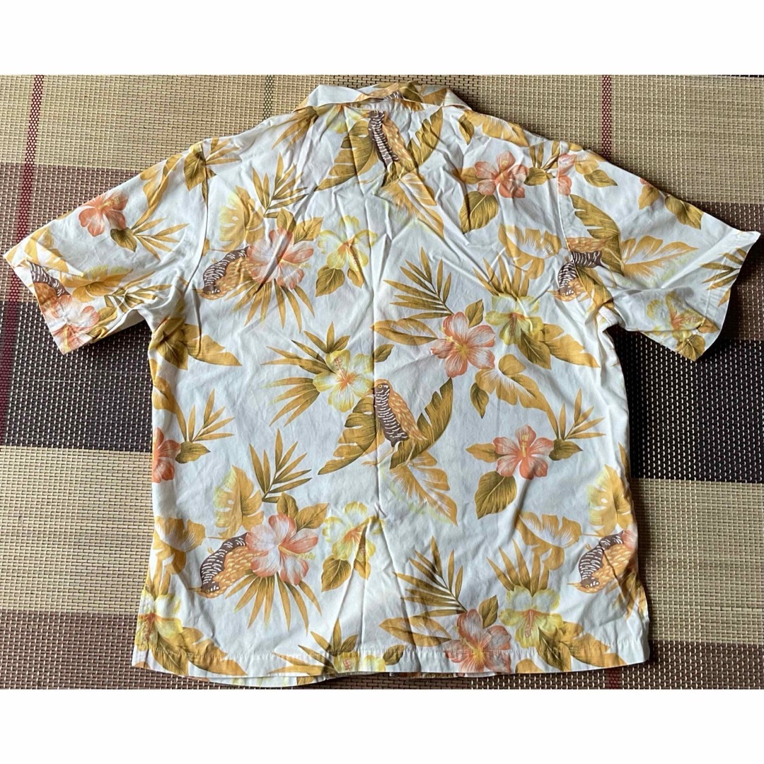 かりゆし　琉球の里　天然素材　綿100%  L レディースのトップス(シャツ/ブラウス(半袖/袖なし))の商品写真