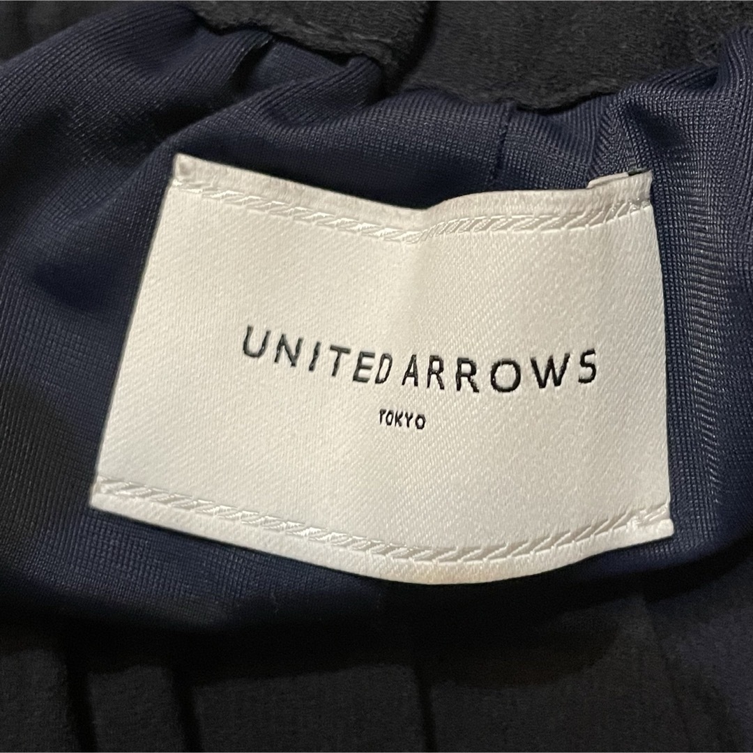 UNITED ARROWS(ユナイテッドアローズ)のユナイテッドアロー　スカーチョ　ワイドパンツ　ブラック レディースのパンツ(カジュアルパンツ)の商品写真