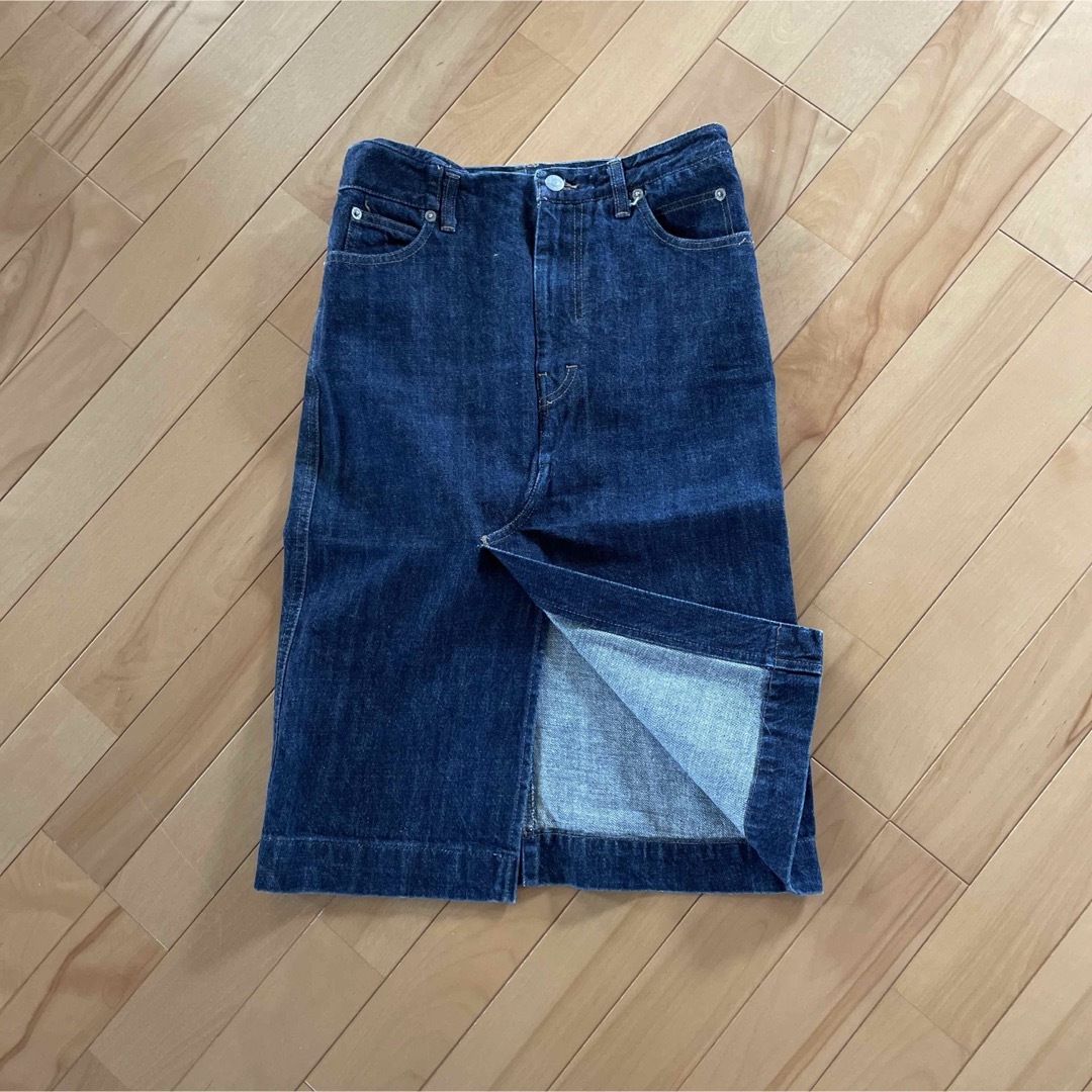 Sisley(シスレー)のSISLEY シスレー　デニムスカート レディースのスカート(ひざ丈スカート)の商品写真