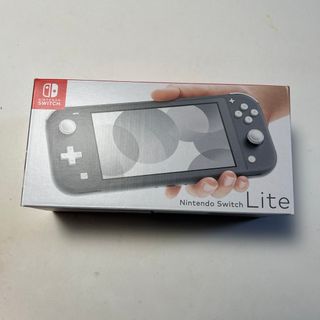 ニンテンドースイッチ(Nintendo Switch)の保証印あり/スイッチライト本体/Nintendo Switch Liteグレー(家庭用ゲーム機本体)