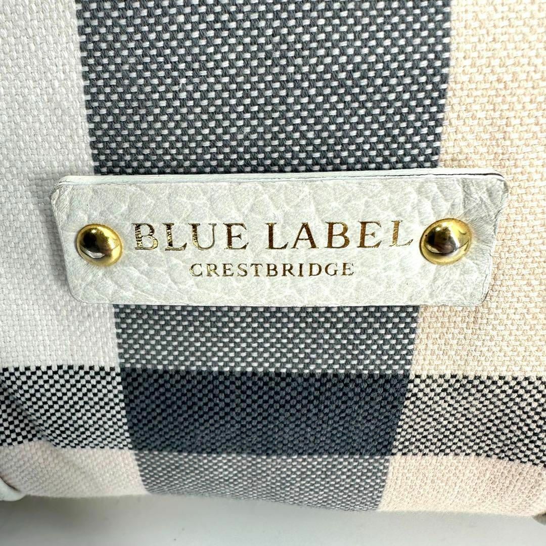 BLUE LABEL CRESTBRIDGE(ブルーレーベルクレストブリッジ)の★ブルーレーベル クレストブリッジ★トートバッグ　ハンドバッグ ノバチェック レディースのバッグ(ハンドバッグ)の商品写真