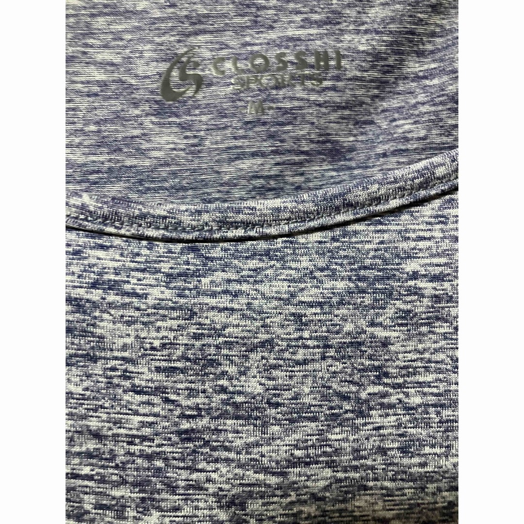 しまむら(シマムラ)のしまむら　クロッシー　スポーツTシャツ　ヨガ　ランニング　トレーニング レディースのトップス(Tシャツ(半袖/袖なし))の商品写真