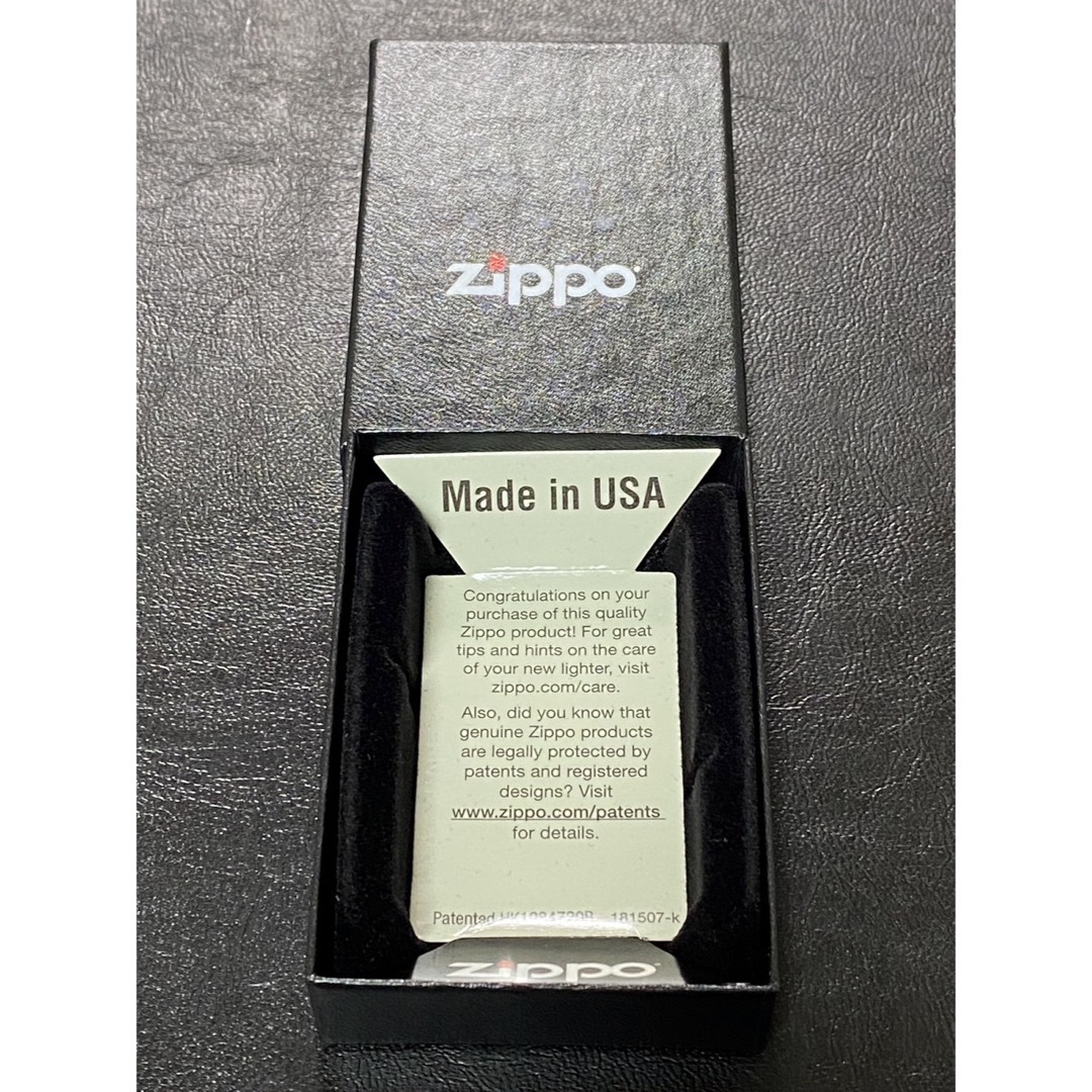 zippo ピース シルバー刻印 ブルーチタン 限定品 2007年製 ② メンズのメンズ その他(その他)の商品写真