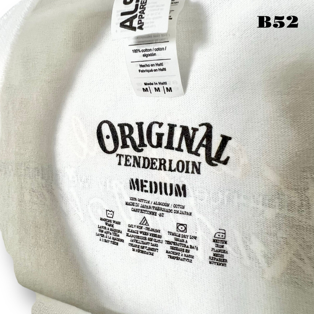 TENDERLOIN(テンダーロイン)の人気品！ TENDERLOIN 半袖 Tシャツ TEE VS ホワイト 白 M メンズのトップス(Tシャツ/カットソー(半袖/袖なし))の商品写真