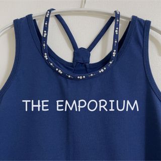 ジエンポリアム(THE EMPORIUM)の☆美品☆【THE EMPORIUM】レイヤード ビジュー タンクトップ Mサイズ(タンクトップ)